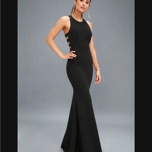 Lulu’s Black Dress Size Medium